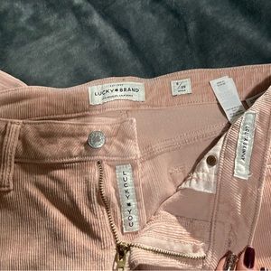 Lucky Brand Lolita Skinny 8/29 Corduroy Ankle Pants